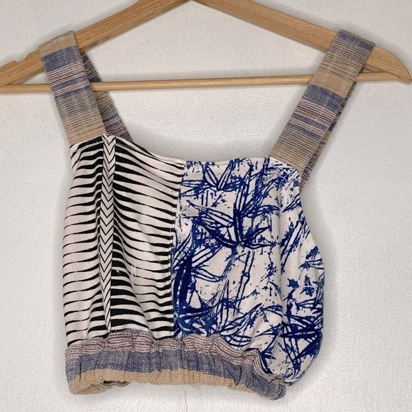 UO FABRIC BOHO BRA SIZE LARGE - Picture 1 of 4